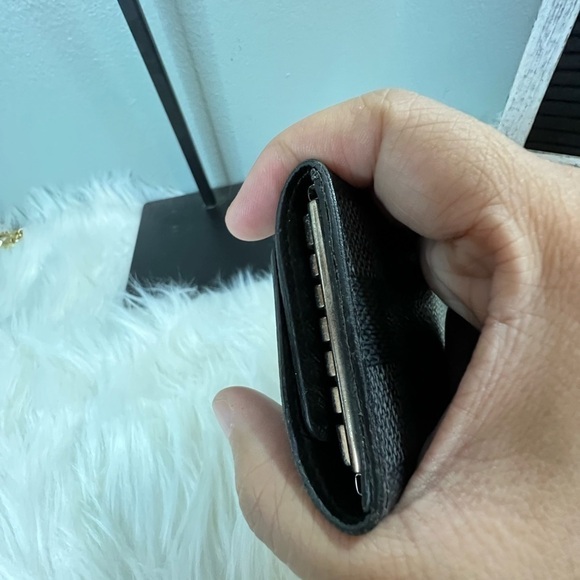 LOUIS vuitton 6 key holder damier graphite - Picture 12 of 16